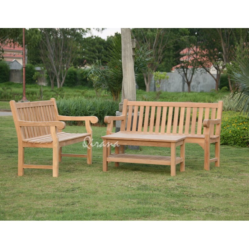 BIG CLASSIC BENCH 155 CM - Indonesia Teak Garden Furniture ...