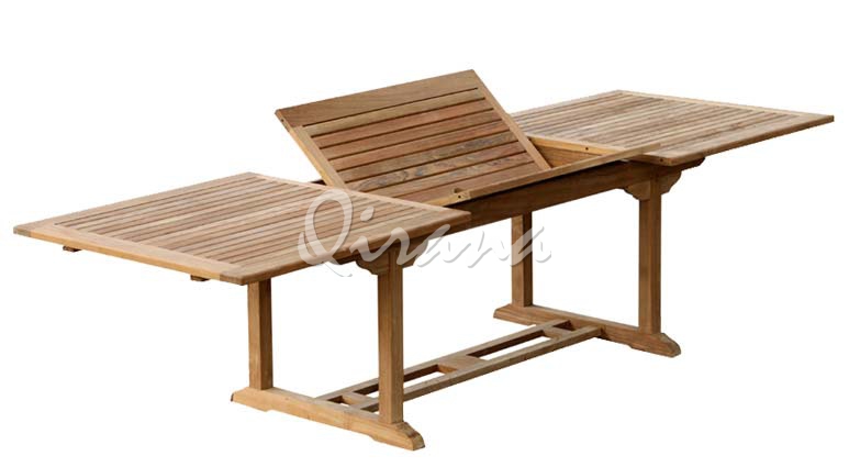 Recta Extend Table 100Ã 200 300 Cm Indonesia Teak Garden Furniture Manufacturer - Wood Patio Furniture Victoria Bc